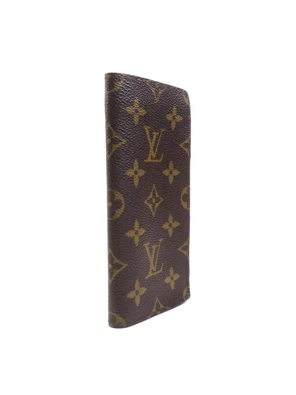Auth Louis Vuitton Glasses Case Brown #297681L91B